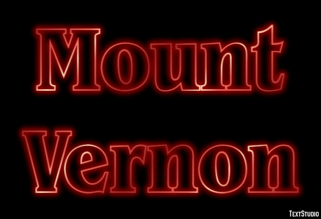 Mount Vernon テキスト効果
