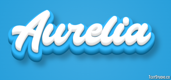 Aurelia Efekt tekstowy