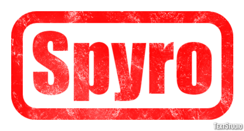 Spyro Effetto testo