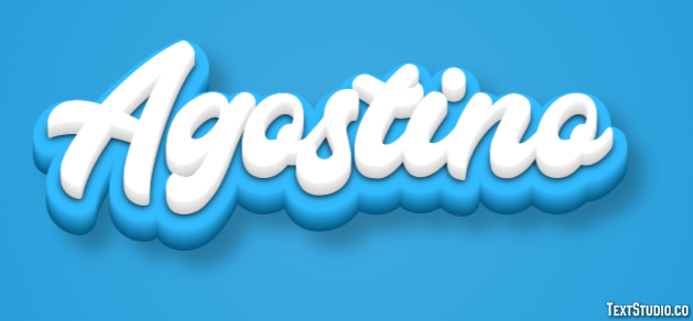 Agostino Effetto testo