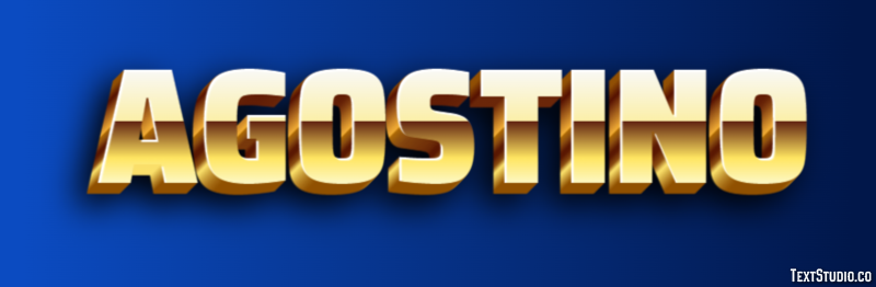 Agostino Effetto testo