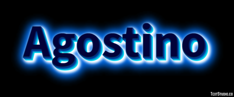Agostino Effetto testo