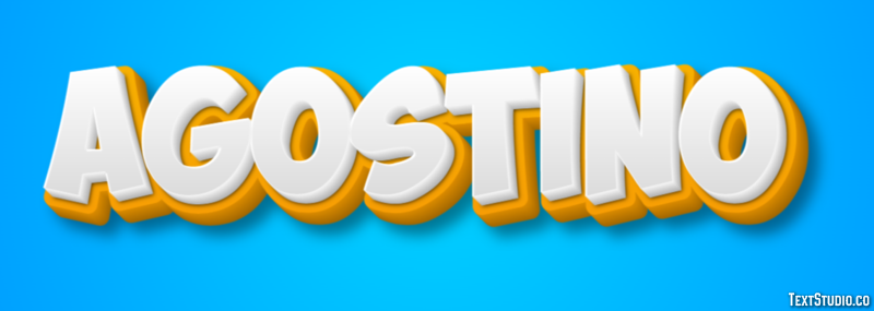 Agostino Effetto testo