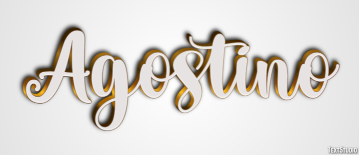 Agostino Effetto testo
