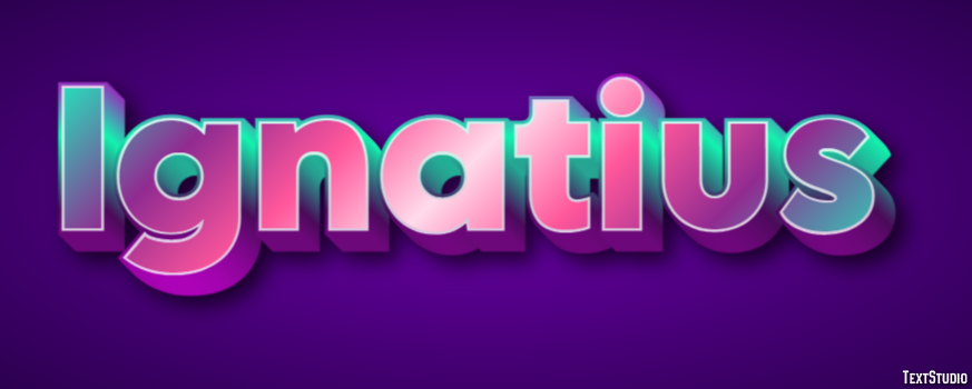 Ignatius Text Effect