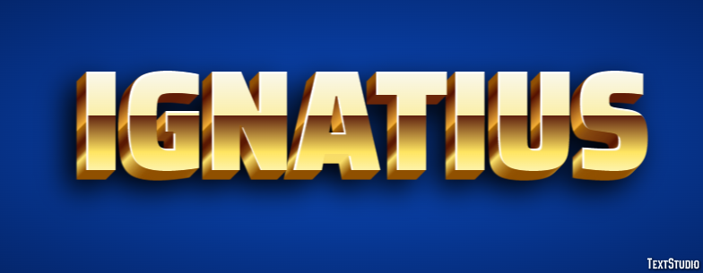 Ignatius Text Effect