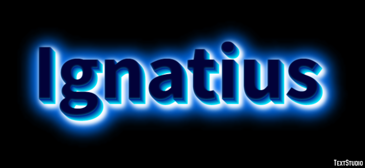 Ignatius Text Effect