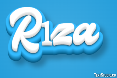 Rıza Efecto de Texto