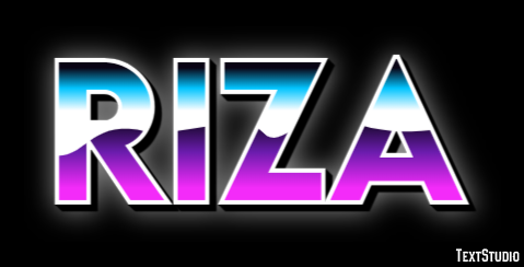 Rıza Efecto de Texto