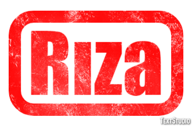 Rıza Efecto de Texto
