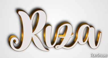 Rıza Efecto de Texto