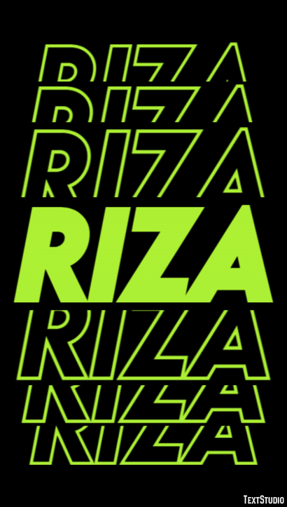 Rıza Efecto de Texto