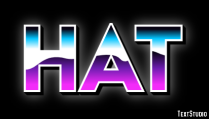 Hat Tekst Effect