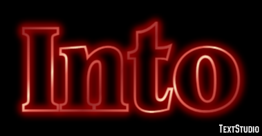 Into Text effect