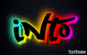 Into Text effect