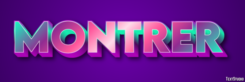 Montrer Efecto de Texto