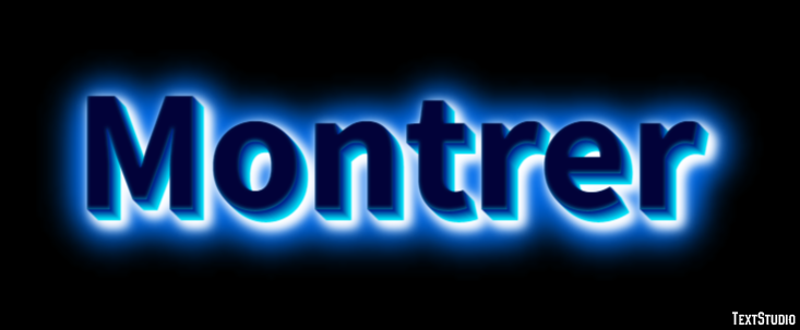 Montrer Efecto de Texto