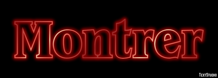 Montrer Tekst Effect