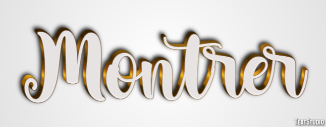 Montrer Efecto de Texto