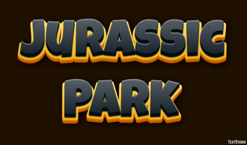 Jurassic Park Effet de Texte