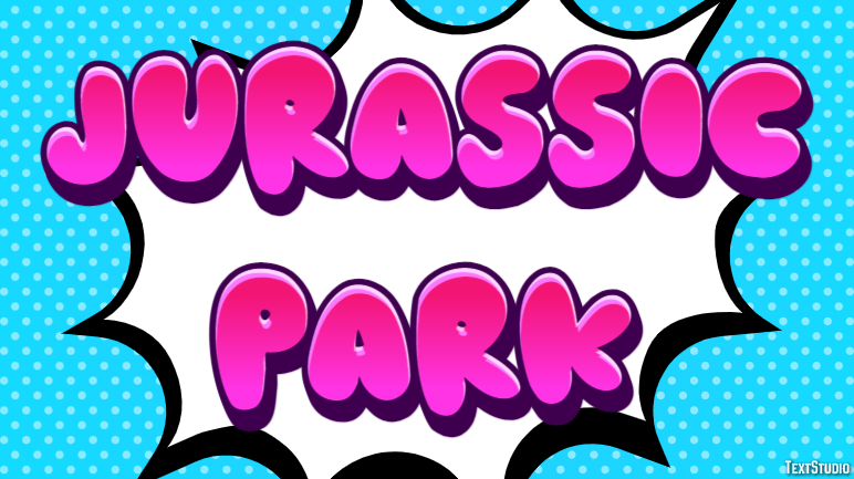 Jurassic Park Tekst Effect