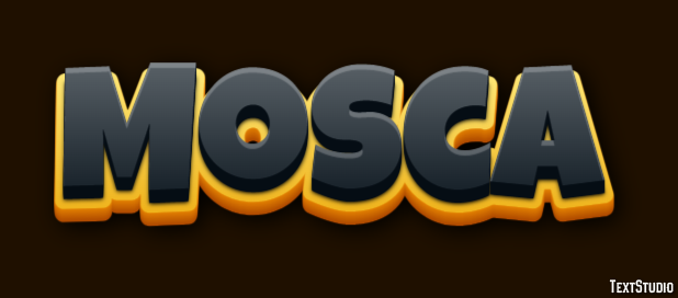 Mosca Efecto de Texto