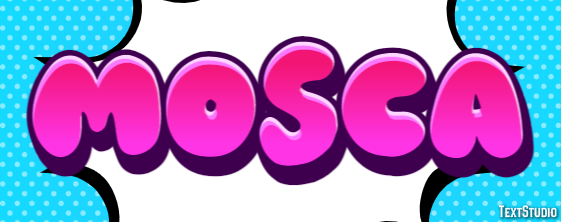 Mosca Efecto de texto
