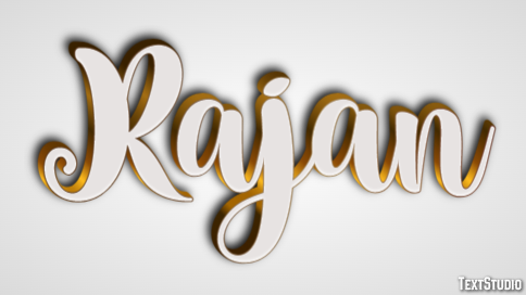 Rajan Text effect