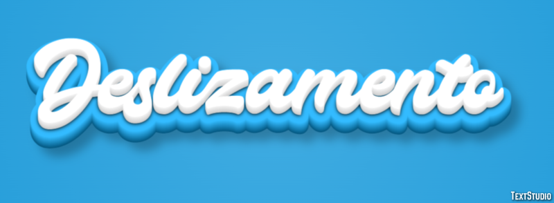 Deslizamento Effet de Texte