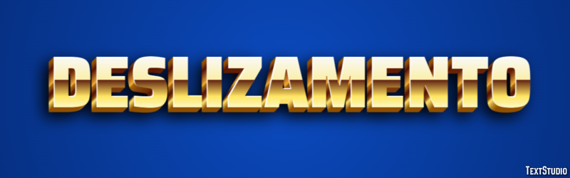 Deslizamento Effet de Texte