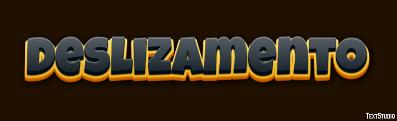 Deslizamento Efeito do texto