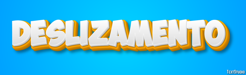Deslizamento Effet de Texte