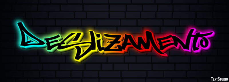Deslizamento Effet de Texte