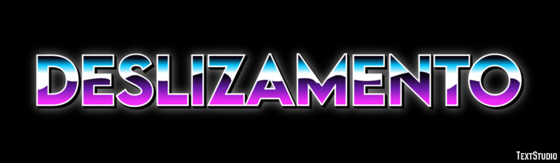 Deslizamento Efeito do texto