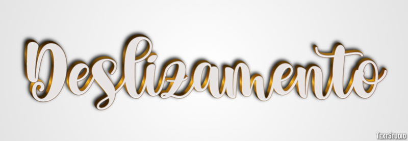 Deslizamento Effet de Texte