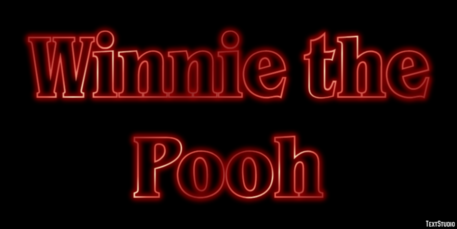 Winnie the Pooh Metin Efekti
