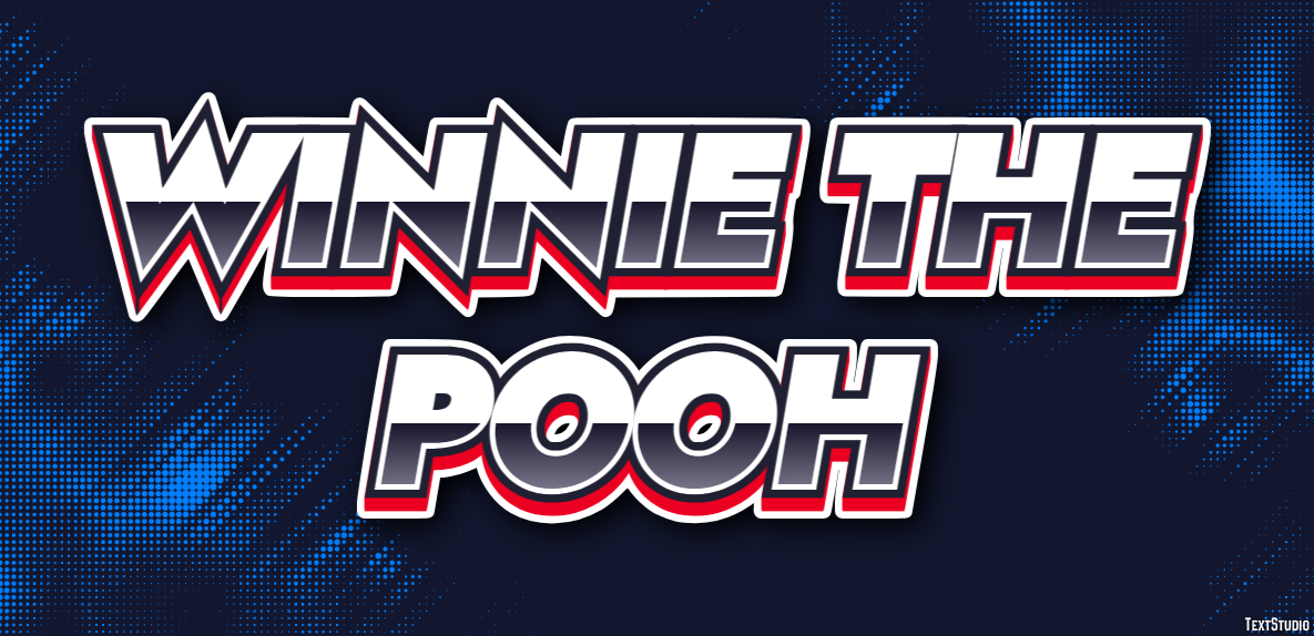 Winnie the Pooh Text Effect