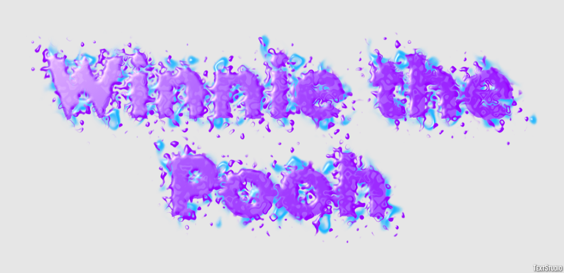 Winnie the Pooh Text Effect