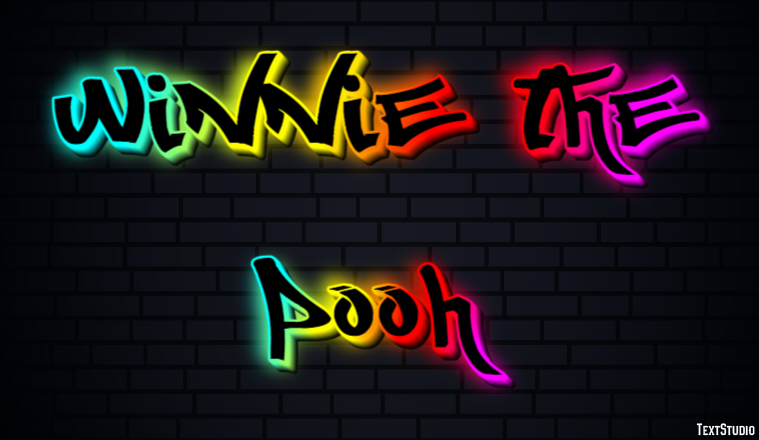 Winnie the Pooh Metin Efekti