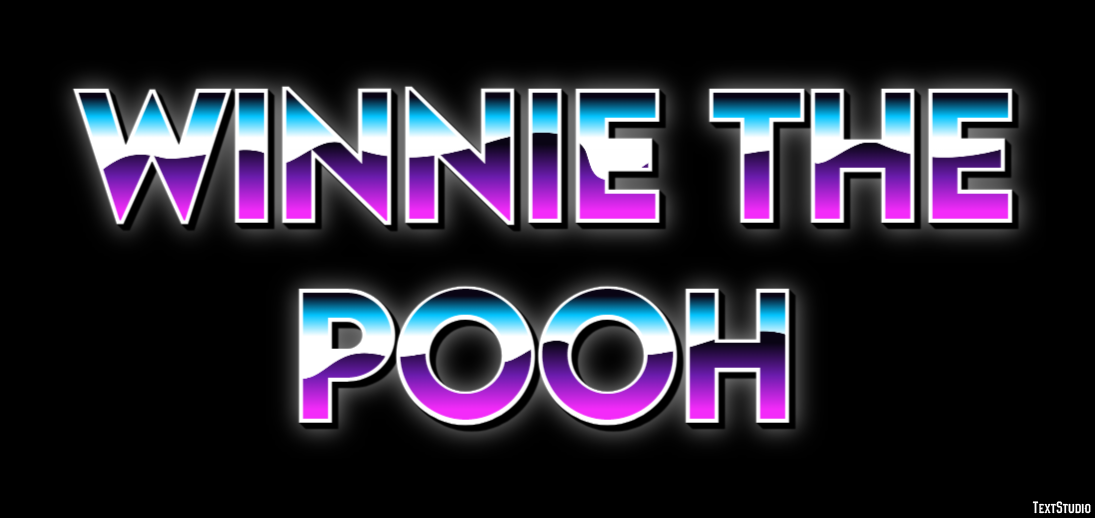 Winnie the Pooh Text Effect