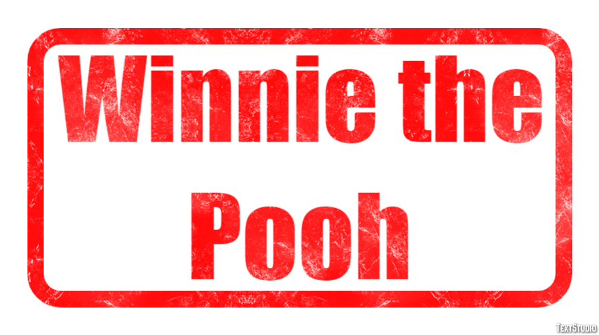 Winnie the Pooh Text Effect