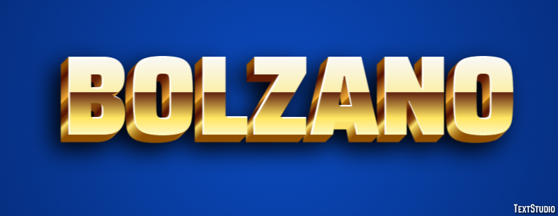 Bolzano Effetto testo