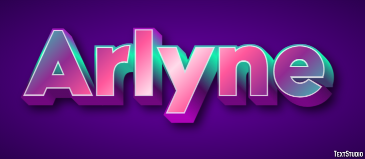 Arlyne Efekt tekstowy