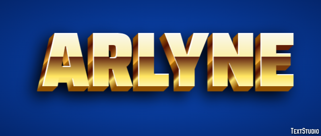 Arlyne Metin Efekti