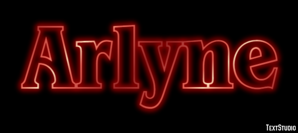 Arlyne Efekt tekstowy