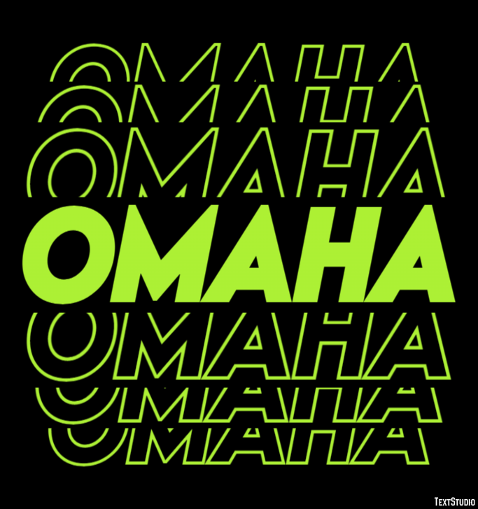Omaha Effetto testo