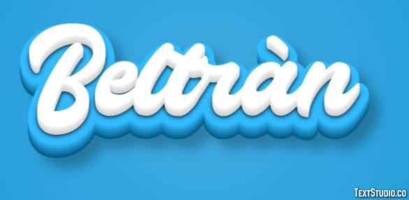 Beltràn Efecto de Texto