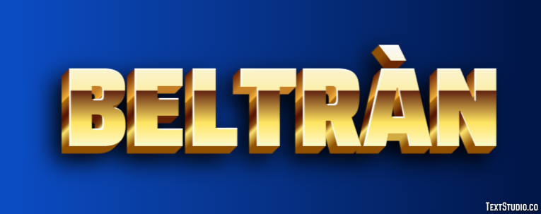 Beltràn Efecto de Texto