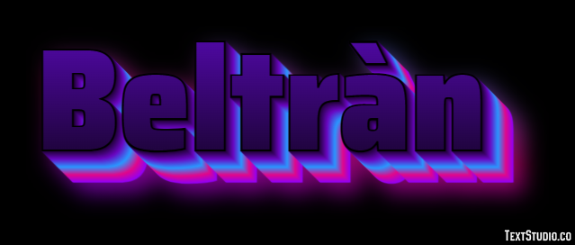 Beltràn Efecto de Texto
