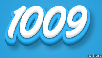 1009 Effetto testo